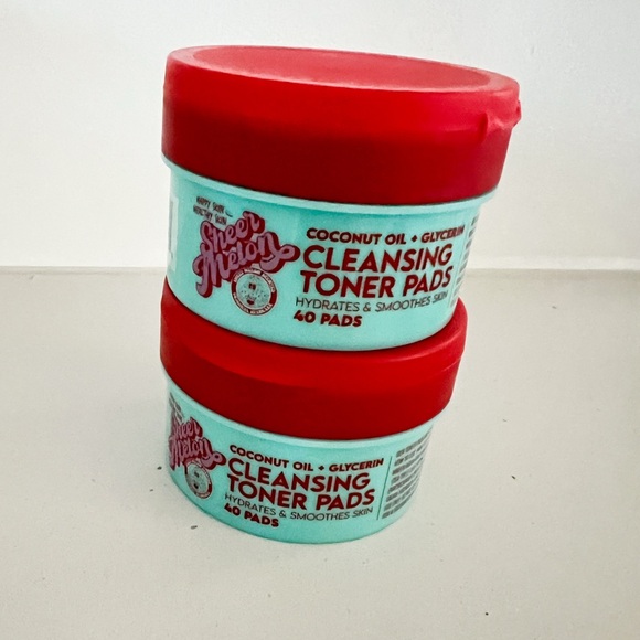 happy skin Other - New-Happy Skin Coconut Oil and Glycerin Cleansing Toner Pads (80 pads) set of 2